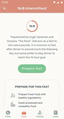 Zero - Fasting Tracker android App screenshot 2