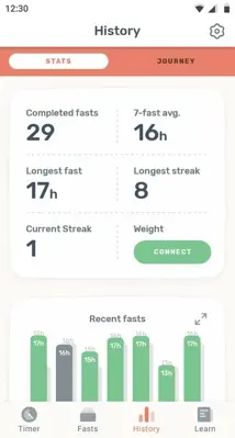 Zero - Fasting Tracker android App screenshot 3